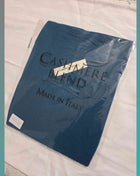 Dolcevita in misto cashmere - Blu petrolio