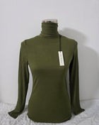 Dolcevita in misto cashmere - Verde