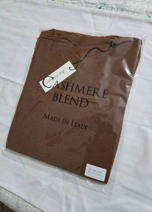 Dolcevita in misto cashmere - Marrone