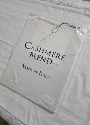 Dolcevita in misto cashmere - Bianca