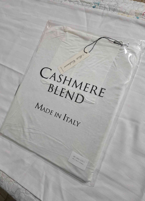 Dolcevita in misto cashmere - Bianca